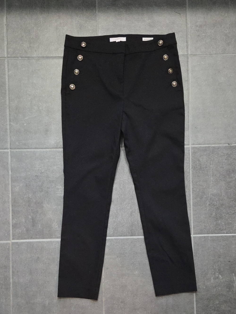 LOFT Sailor Button Pants